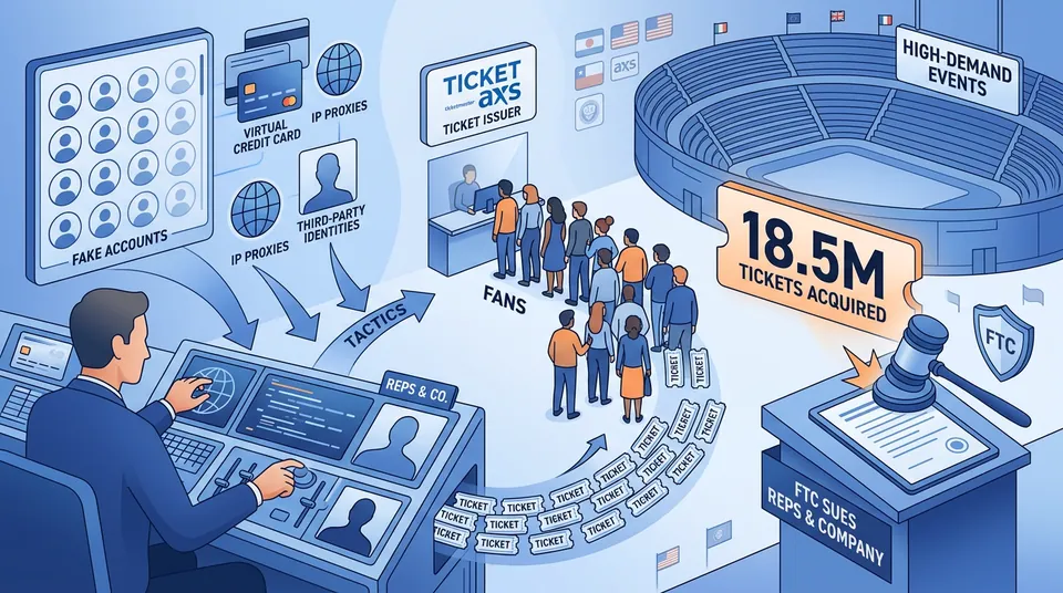 FTC Sues Ticket Broker REPS & Company for Allegedly Bypassing Ticket Purchase Limits
