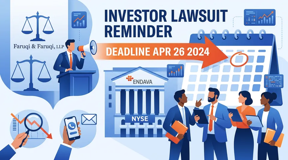 Endava plc Investor Lawsuit Reminder