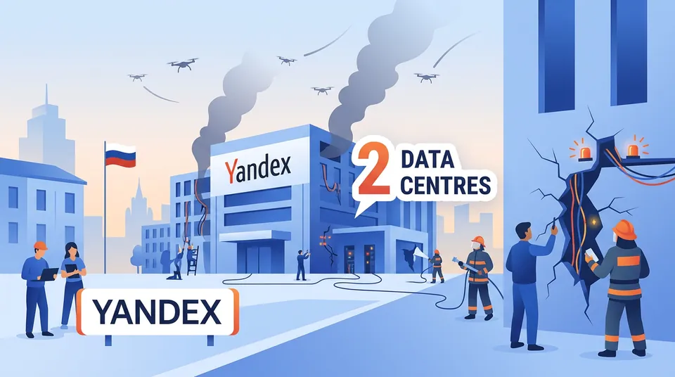 Yandex Struggles After Ukrainian Strikes on Data Centres